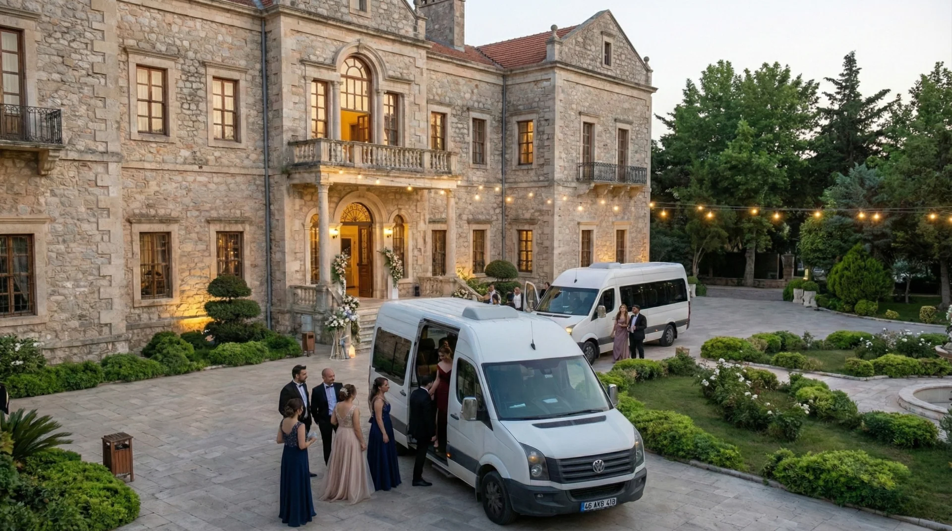 Düğün organizasyonu için Ankara araç kiralama